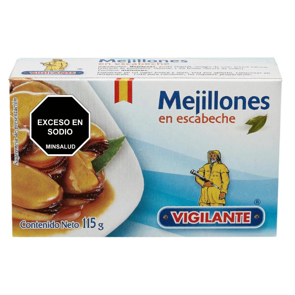 Mejillones VIGILANTE en escabeche (70  gr) img #1