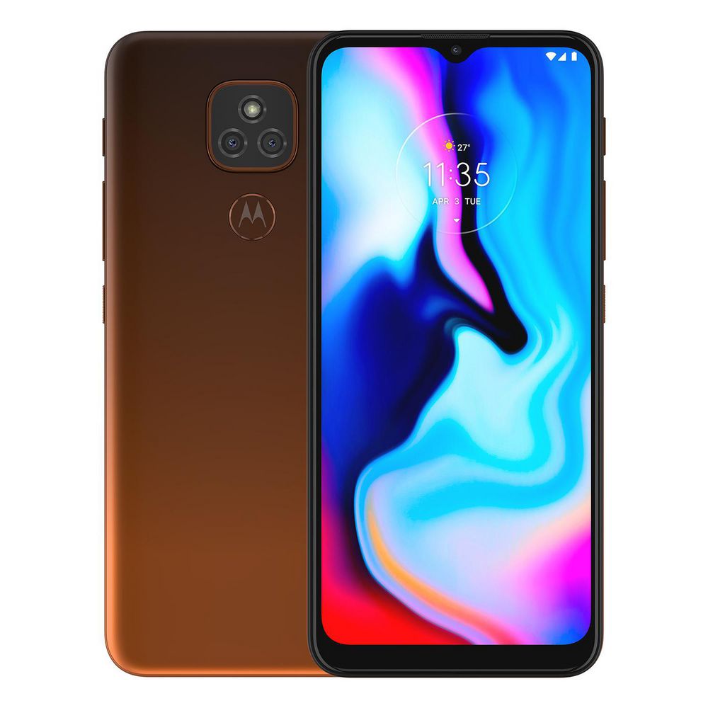 Celular MOTOROLA Moto E7 Plus 64 GB 4 GB RAM Naranja img #1