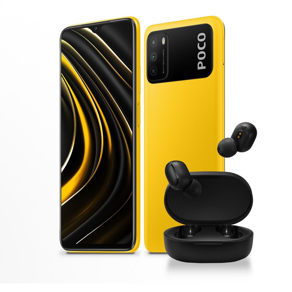 Celular XIAOMI Poco M3 128 GB 4 GB RAM Amarillo img #1