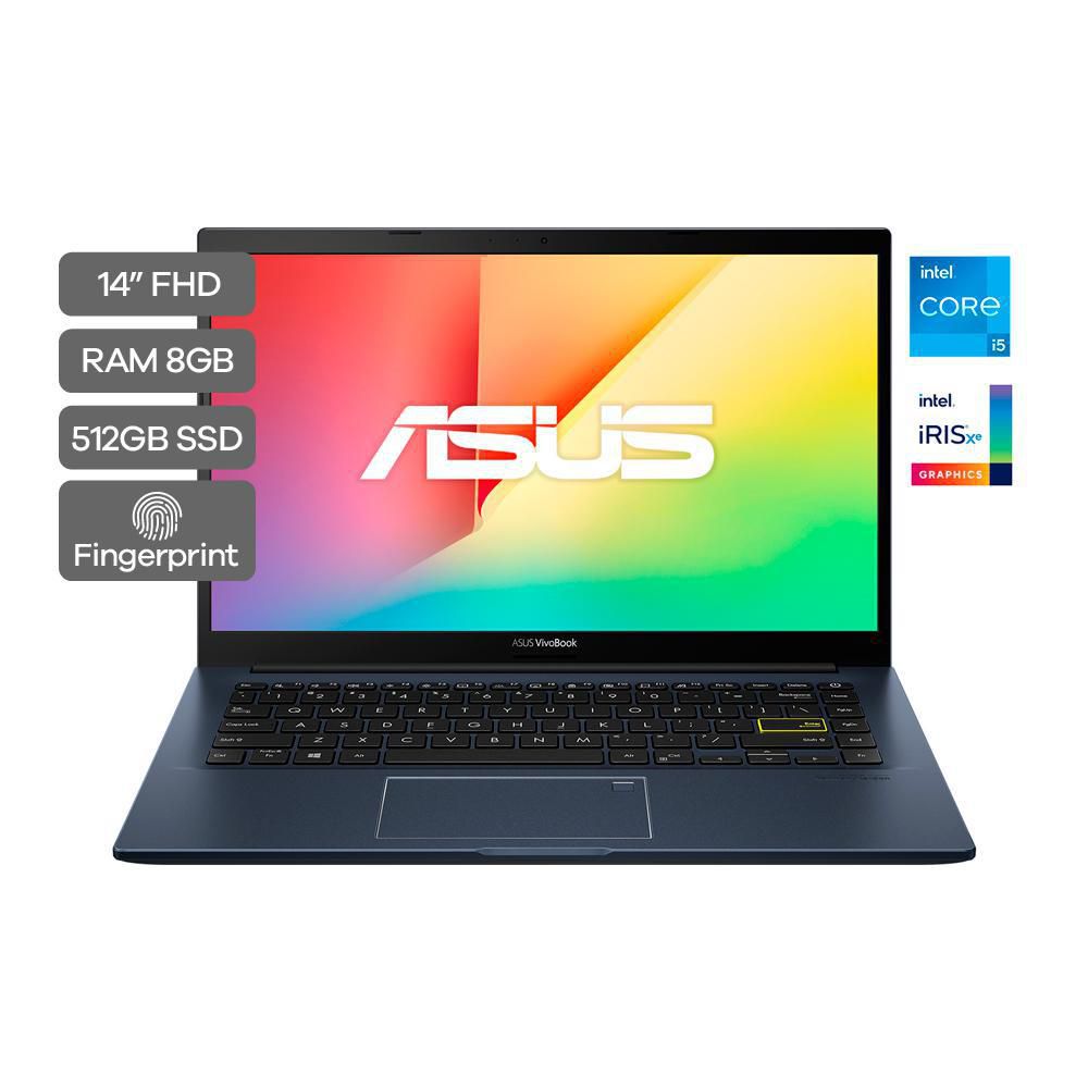 Portatil ASUS VivoBook Intel Core i5 1135G7 RAM 8 GB 512 GB SSD X413EAEB377T img #1