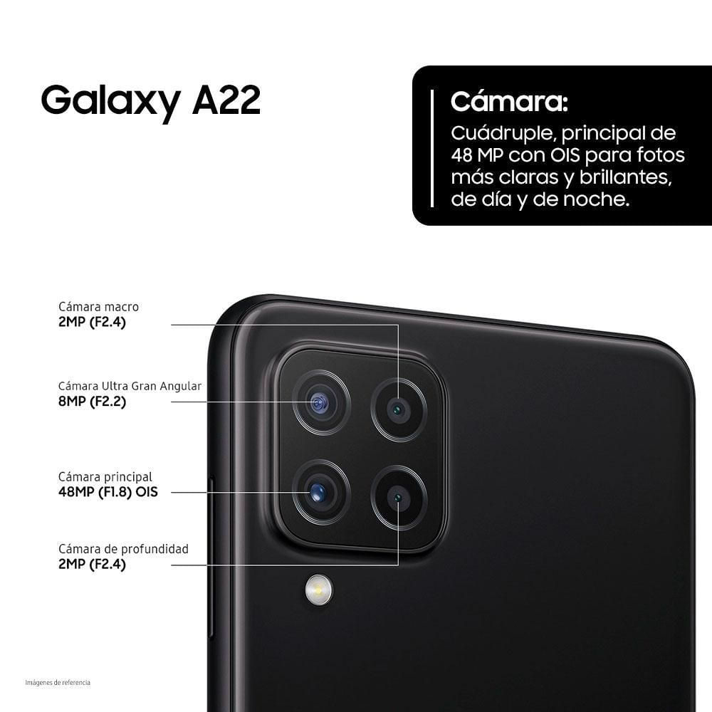 Celular SAMSUNG Galaxy A22 128 GB 4 GB RAM White img #3