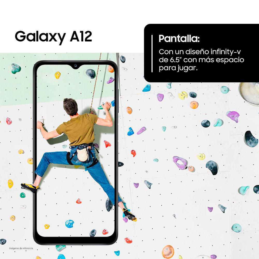 Celular SAMSUNG Galaxy A12 64 GB 4 GB RAM Black img #2