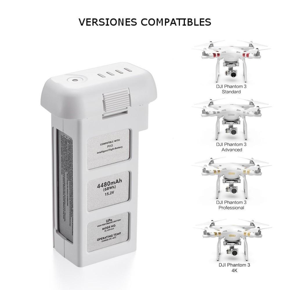Batería para Drone Phantom 3 de 15.2v  4.480mAh img #4