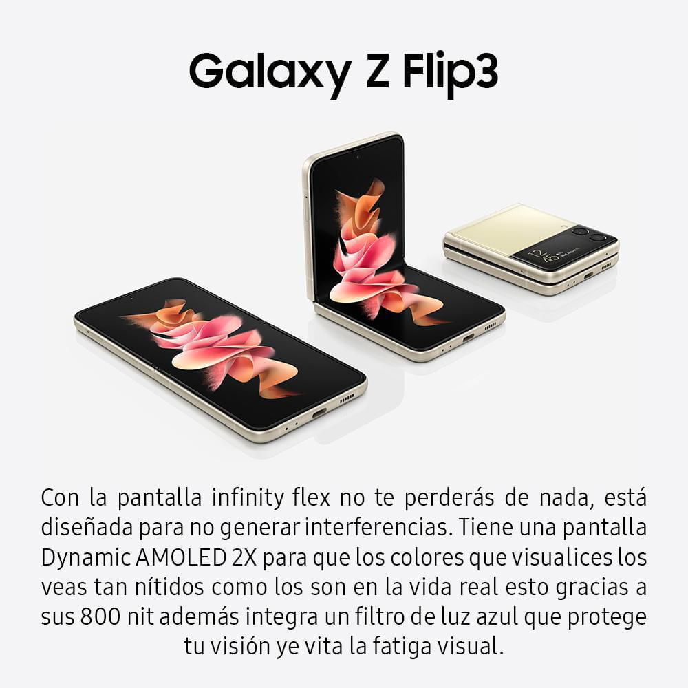 Celular SAMSUNG Galaxy Z Flip 3 256 GB 8 GB RAM Lavender img #4