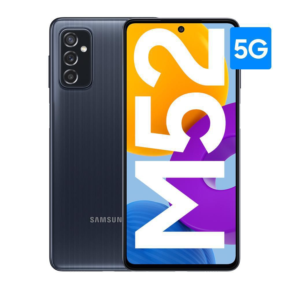Celular SAMSUNG Galaxy M52 5G 128 GB 6 GB RAM Negro img #1