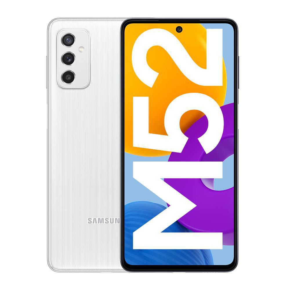 Celular SAMSUNG Galaxy M52 128 GB 6 GB RAM White img #1