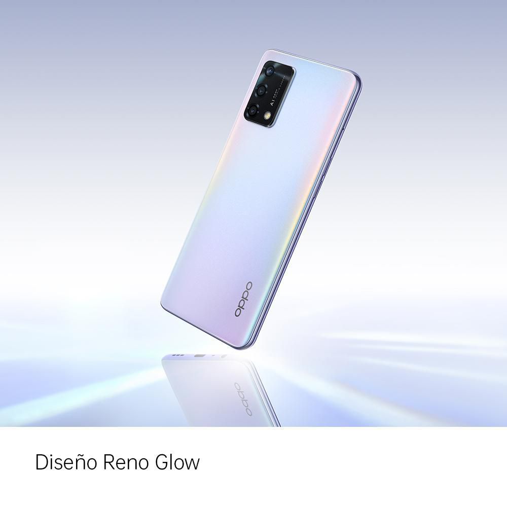 Celular OPPO Reno 6 Lite 128 GB 6 GB RAM Plateado img #2