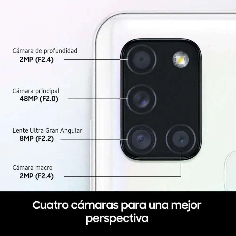 Celular SAMSUNG Galaxy A21S 128 GB 4 GB RAM Rojo img #2