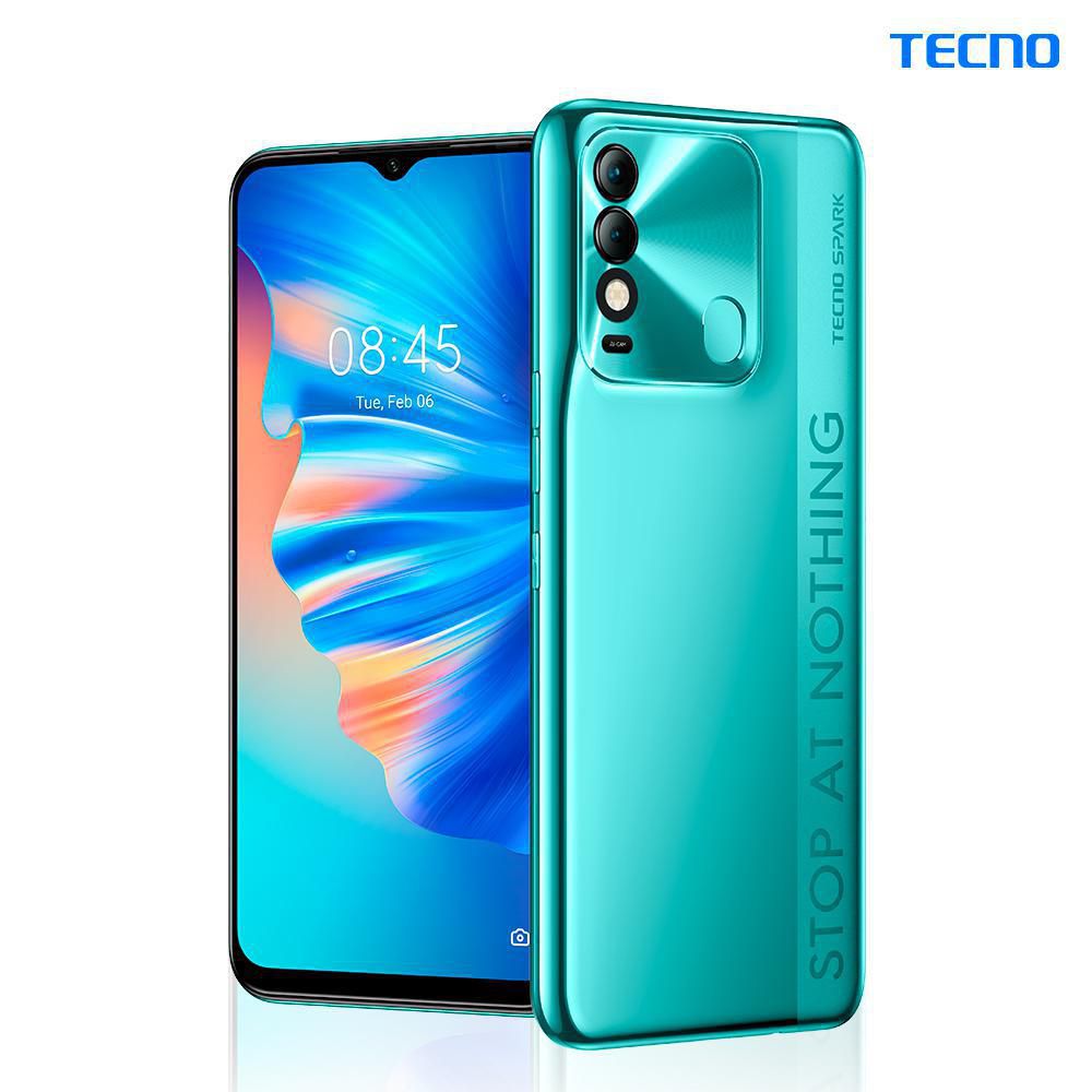 Celular TECNO MOBILE SPARK 8T KG6P 64 GB 4 GB RAM Turquesa Cyan Estuche img #1