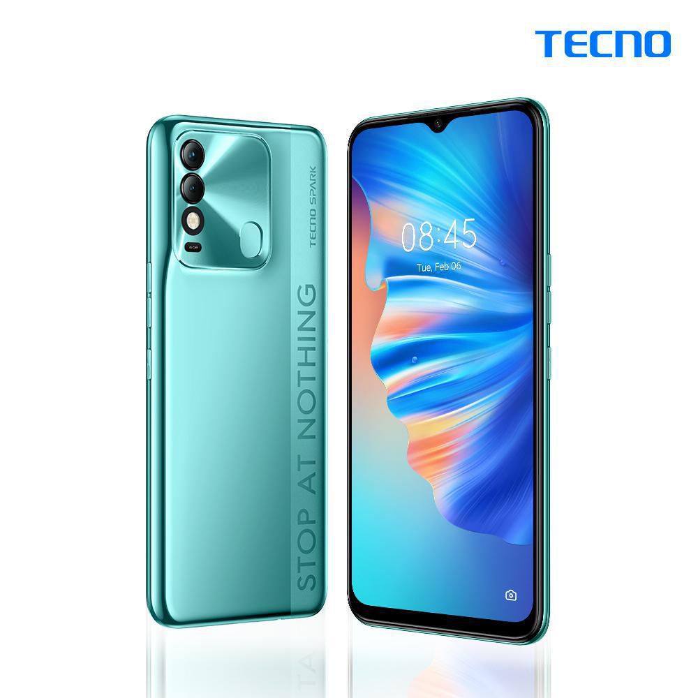 Celular TECNO MOBILE SPARK 8T KG6P 64 GB 4 GB RAM Turquesa Cyan Estuche img #2