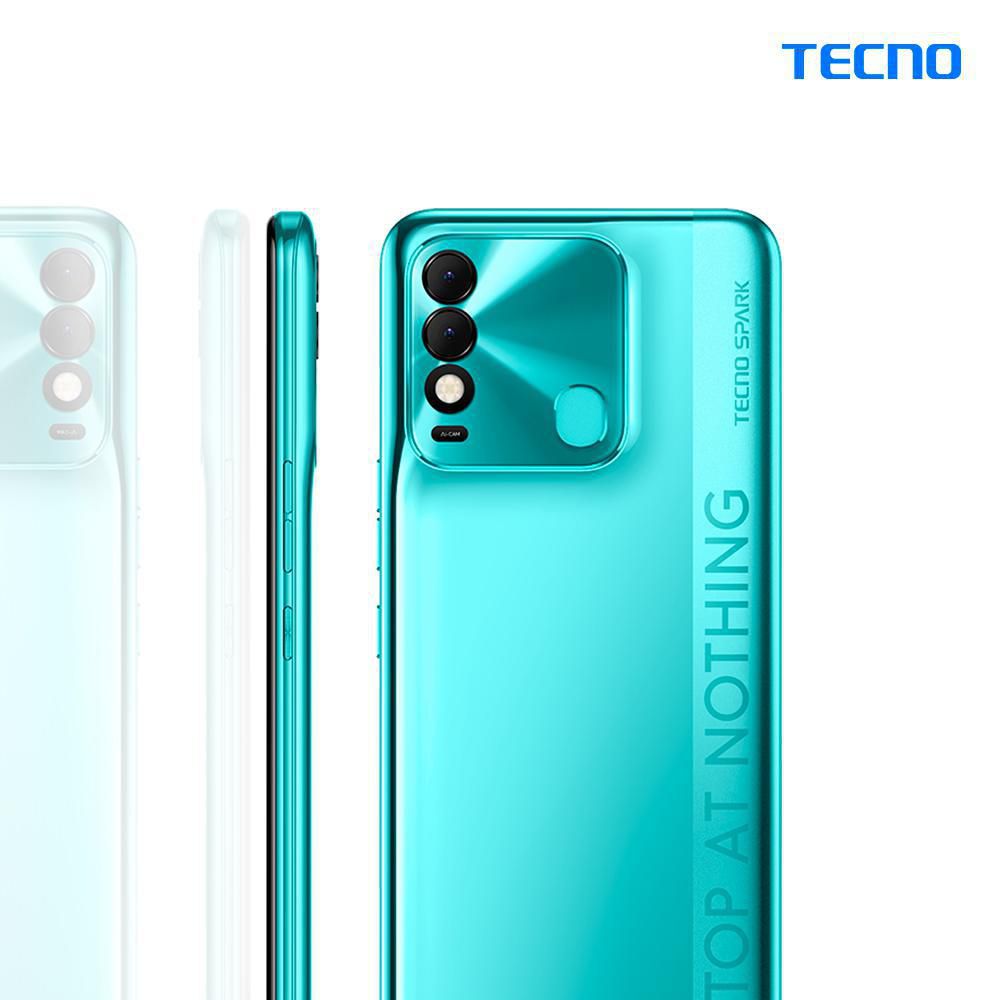 Celular TECNO MOBILE SPARK 8T KG6P 64 GB 4 GB RAM Turquesa Cyan Estuche img #3