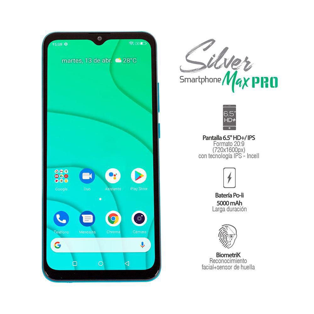 Celular  KALLEY Silver Max Pro 32 GB 3 GB RAM Verde img #4