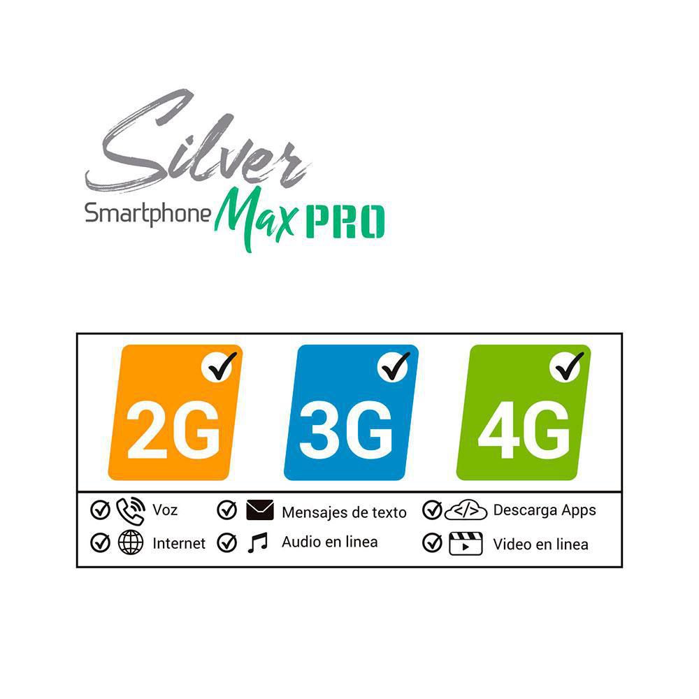 Celular  KALLEY Silver Max Pro 32 GB 3 GB RAM Verde img #6