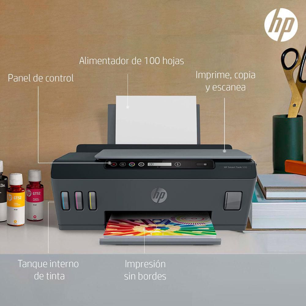 Impresora Multifuncional HP Smart Tank 500 500 img #6