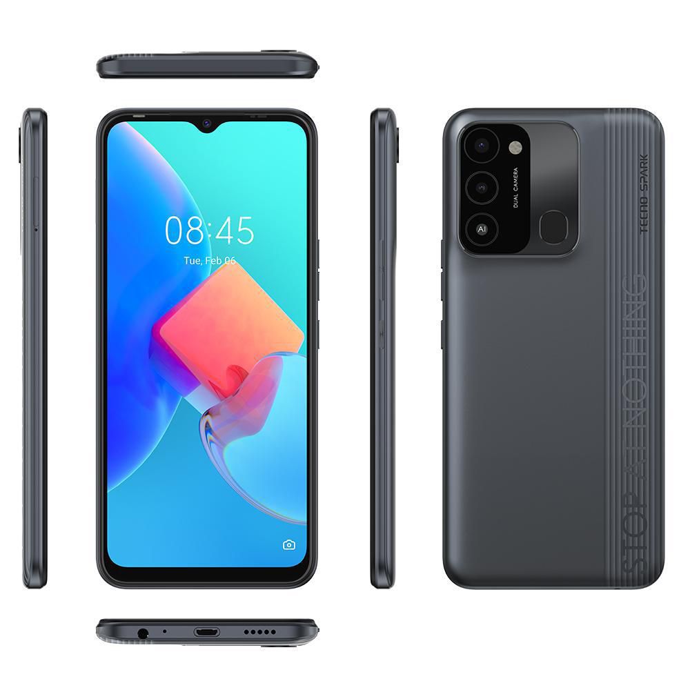 Celular TECNO MOBILE Spark 8C KG5K 128 GB 4 GB RAM Negro img #1