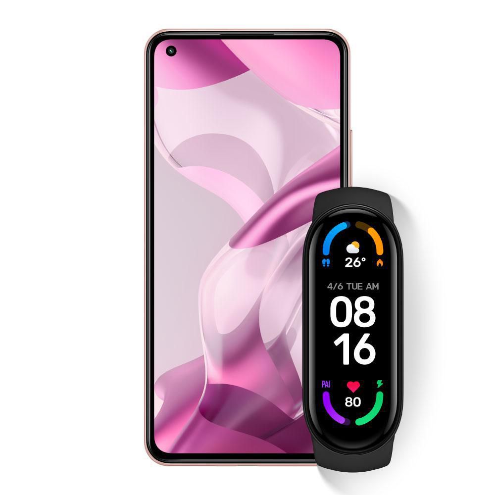 Celular  XIAOMI 11 Lite 128GB NE  128 GB 6 GB RAM Rosado +Mi Band 6 img #1