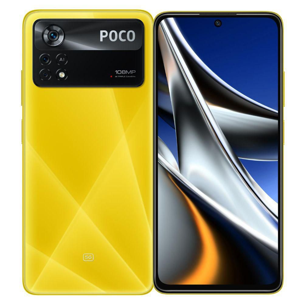 Celular  poco X4 Pro 5G 128 GB 6 GB RAM Amarillo img #1