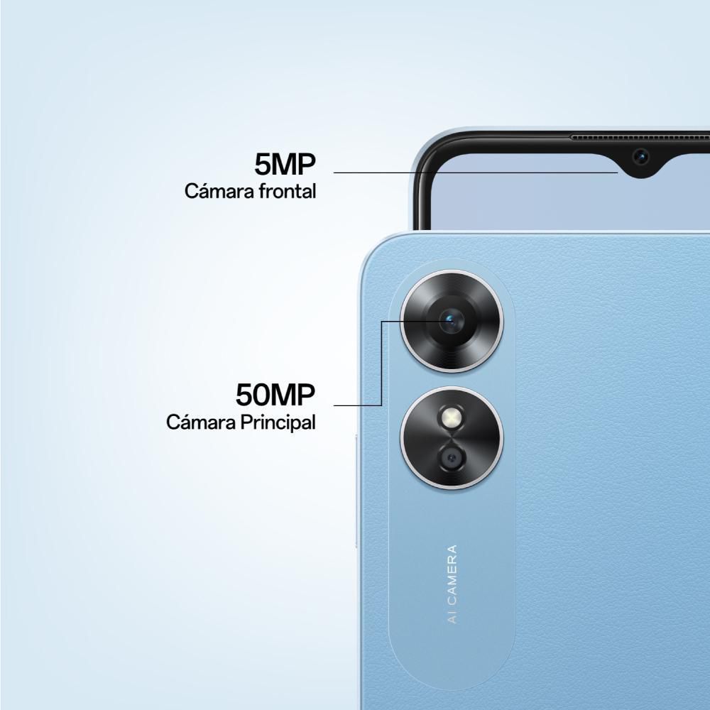 Celular OPPO A17 64 GB 4 GB RAM Azul img #4