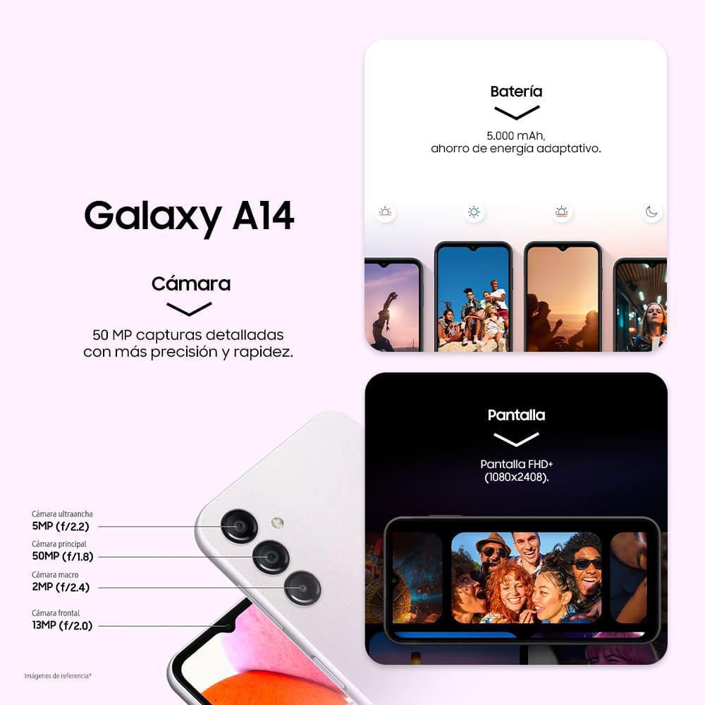 Celular SAMSUNG Galaxy A14 128 GB 4 GB RAM Verde img #2