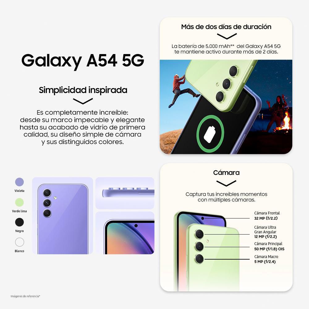Celular SAMSUNG Galaxy A54 5G 128 GB 6 GB RAM Blanco img #2