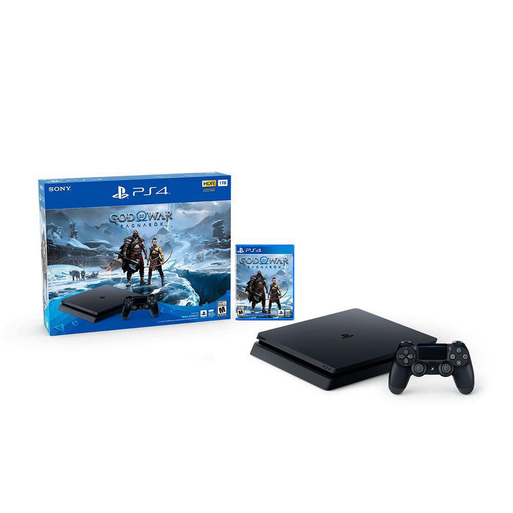 Consola Ps4 Slim 1 TB Negra + God Of War Ragnarok img #3