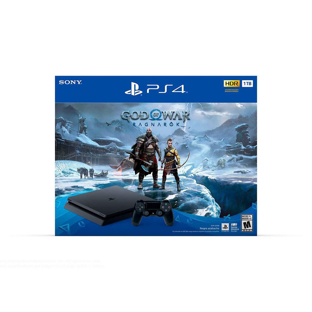 Consola Ps4 Slim 1 TB Negra + God Of War Ragnarok img #5