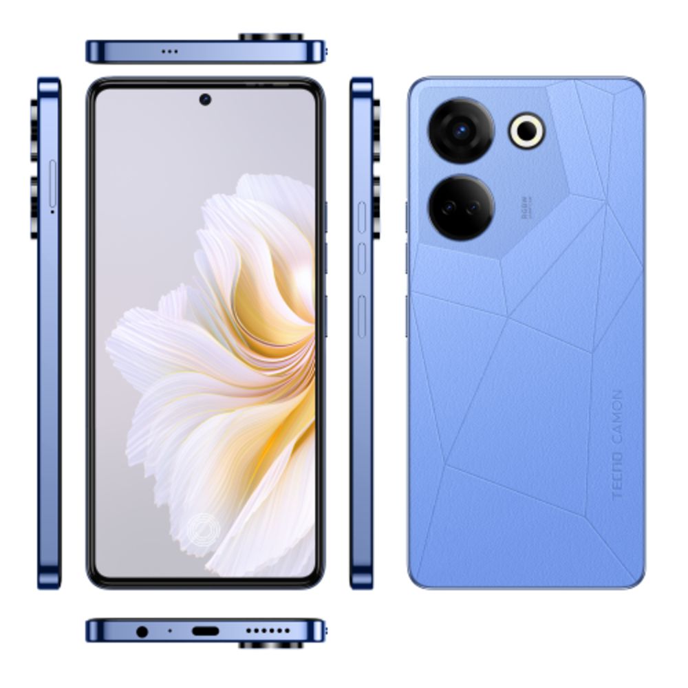 Celular TECNO MOBILE Tecno Camon 20  256 GB 8 GB RAM Azul img #4