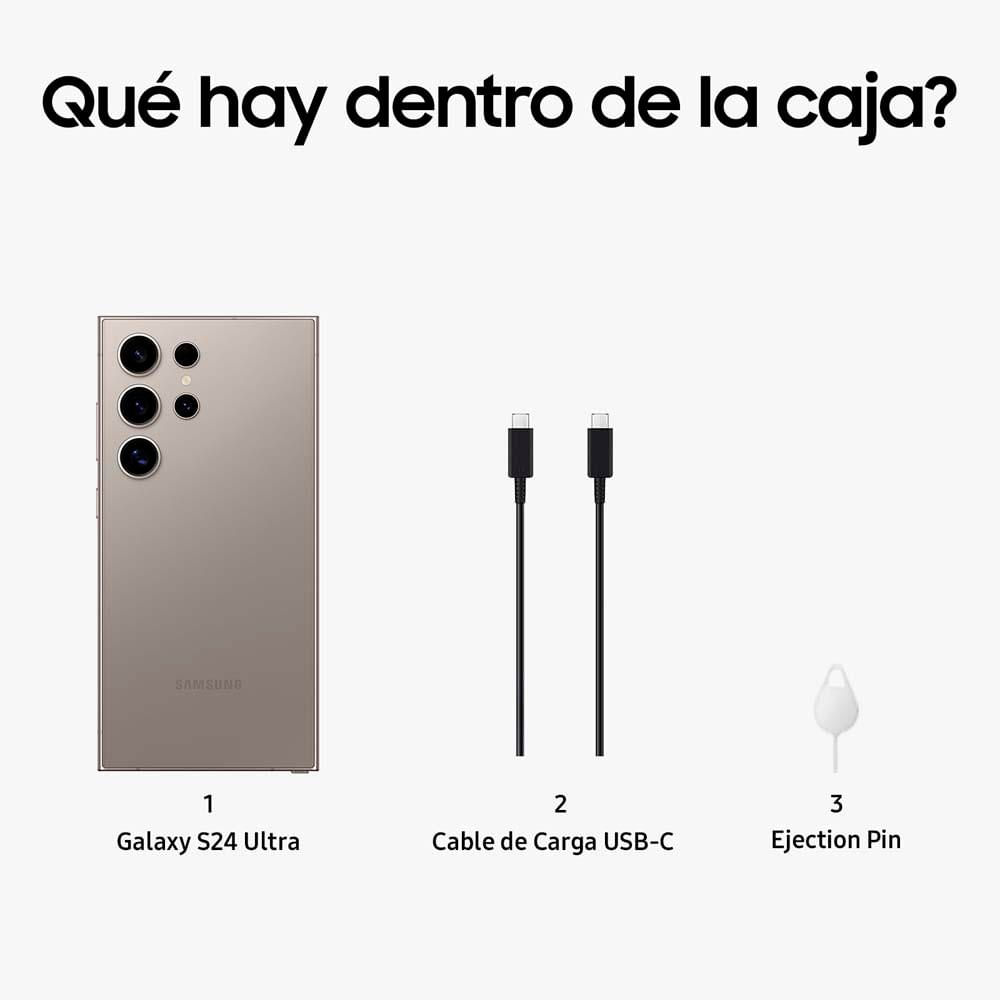 Celular SAMSUNG Galaxy S24 ULTRA AI 5G 512 GB 12 GB RAM GRIS img #8