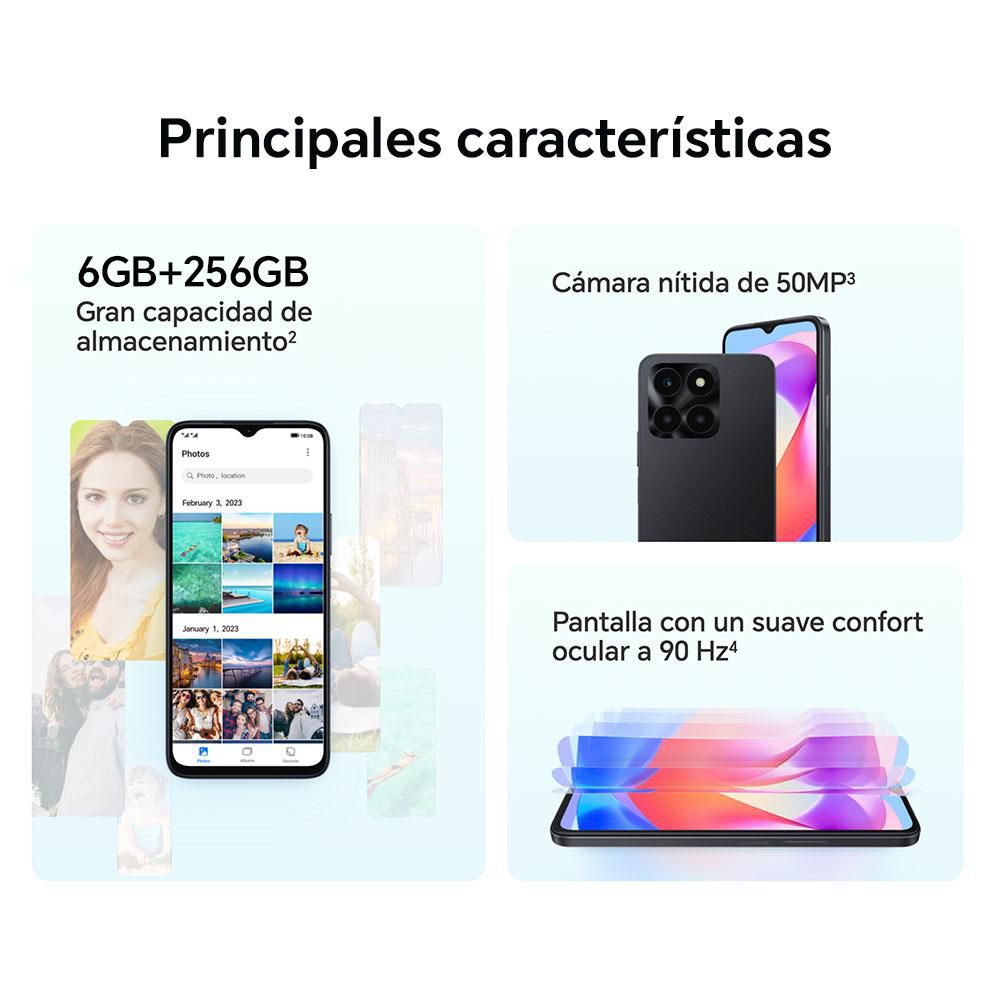 Celular HONOR X6a Plus 256 GB 6 GB RAM Azul img #7