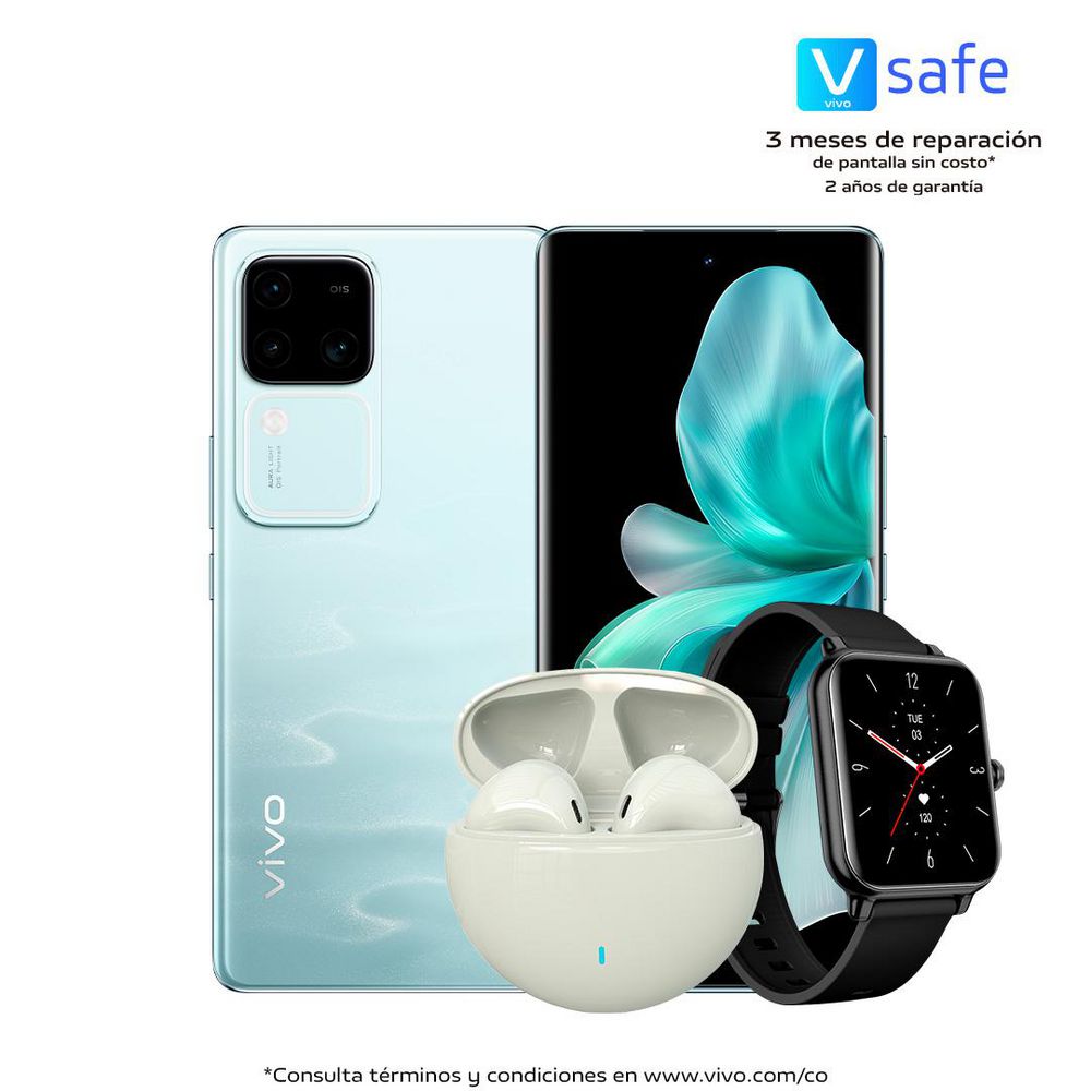 Celular VIVO V30 5G 512 GB 12 GB RAM Azul + Obsequio img #1