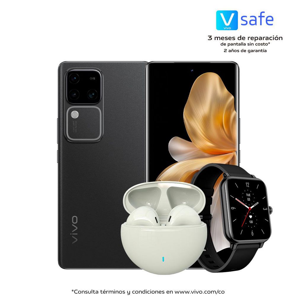 Celular VIVO V30 5G 512 GB 12 GB RAM Negro + Obsequio img #1