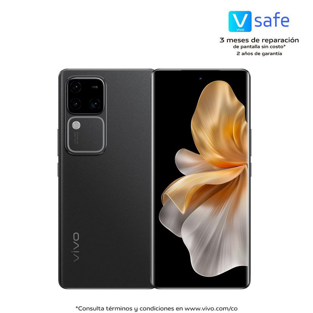 Celular VIVO V30 5G 512 GB 12 GB RAM Negro + Obsequio img #3