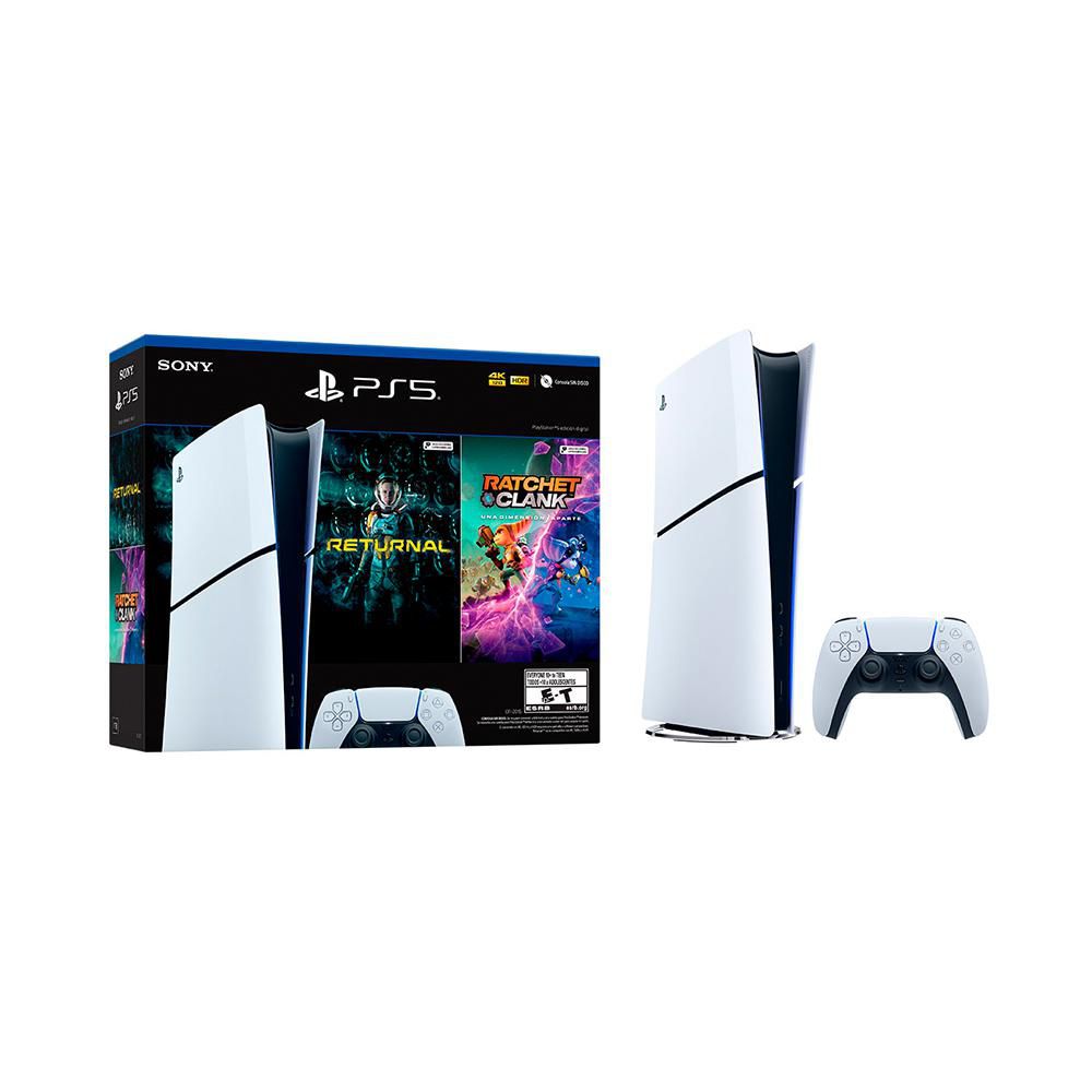 Consola Ps5 Digital 1 TB Blanca + Ratchet Clank img #4