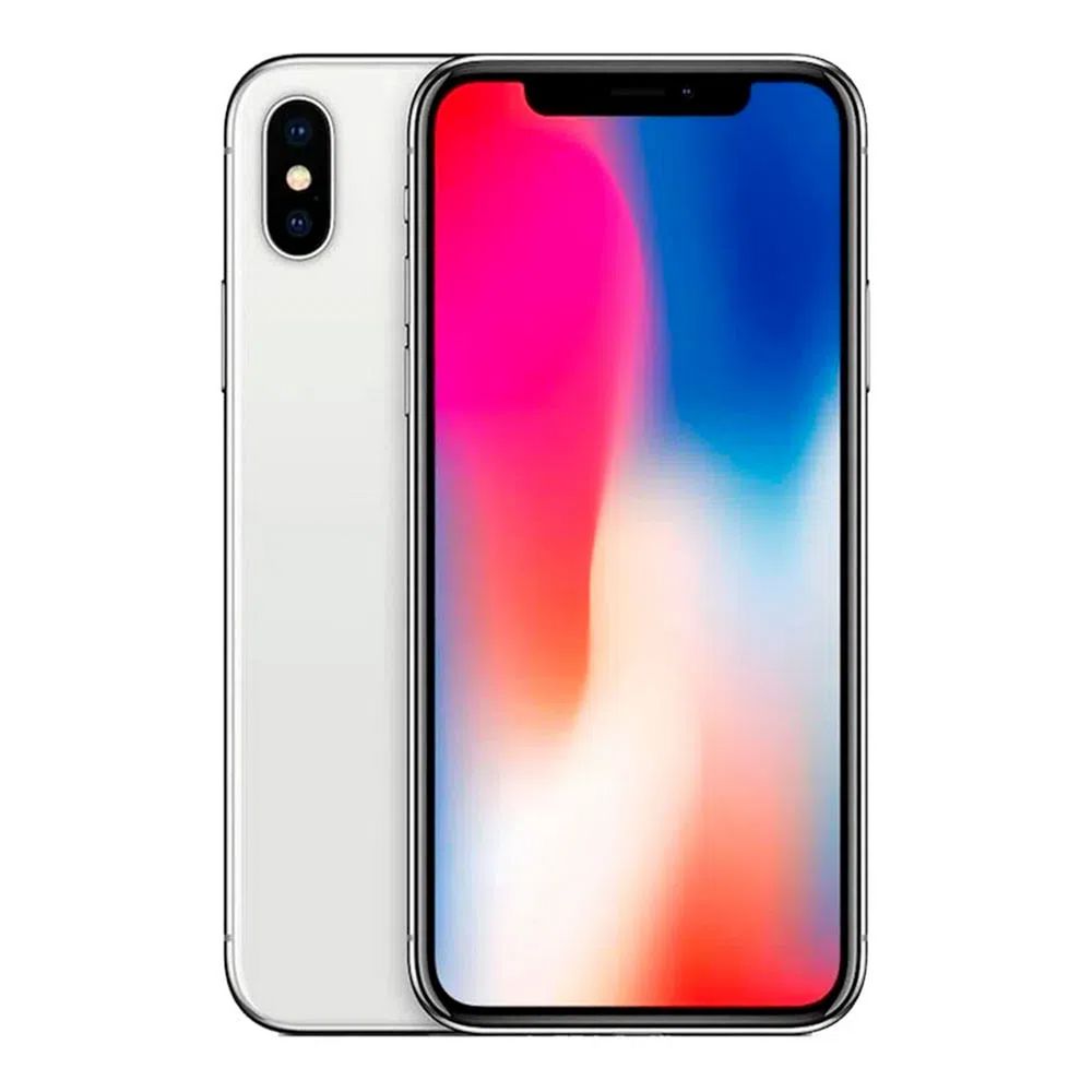 Celular Refurbi iPhone X 64 GB 3 GB RAM Plateado img #3