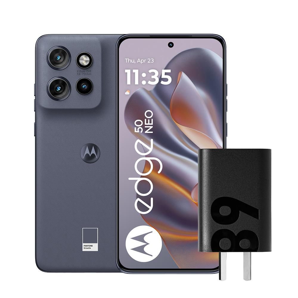 Celular MOTOROLA Edge 50 neo 256 GB 8 GB RAM Gris img #3