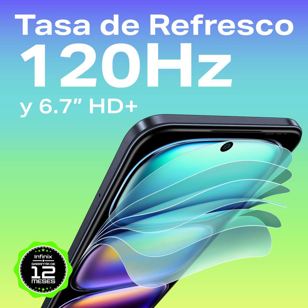 Celular INFINIX HOT 50 5G 256 GB 8 GB RAM Verde img #7