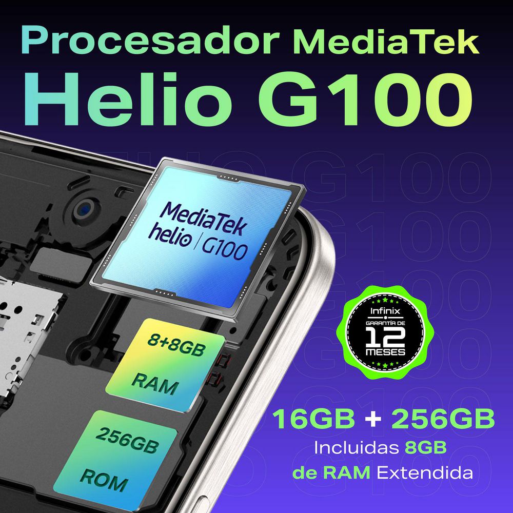 Celular INFINIX HOT 50 Pro+ 256 GB 8 GB RAM Verde img #5