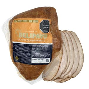 Pechuga de pavo DELIPAVO BBQ porcionado en tienda