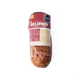 Rollo de pavo DELIPAVO ahumado porcionado en tienda
