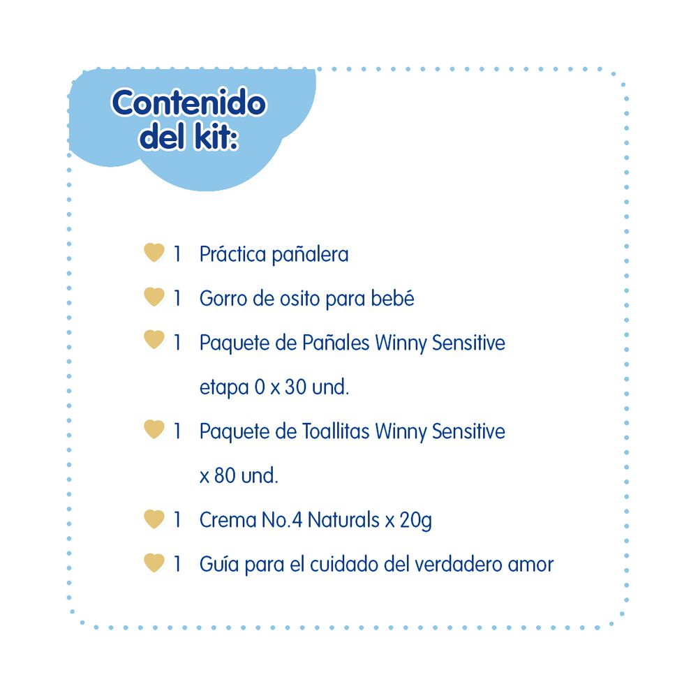 Kit bienvenida WINNY recién nacido (1  und) img #3