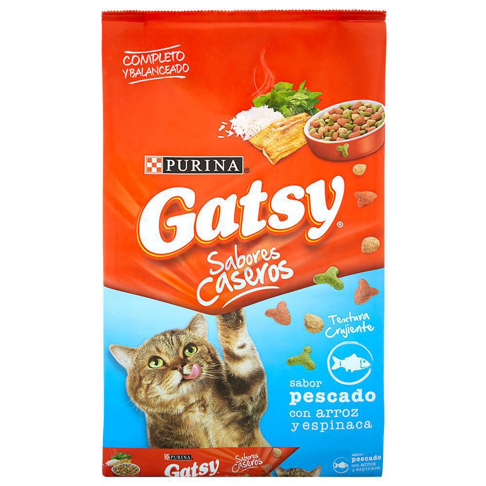 Alimento PURINA GATSY Sabor A Pescado (500  gr) img #1
