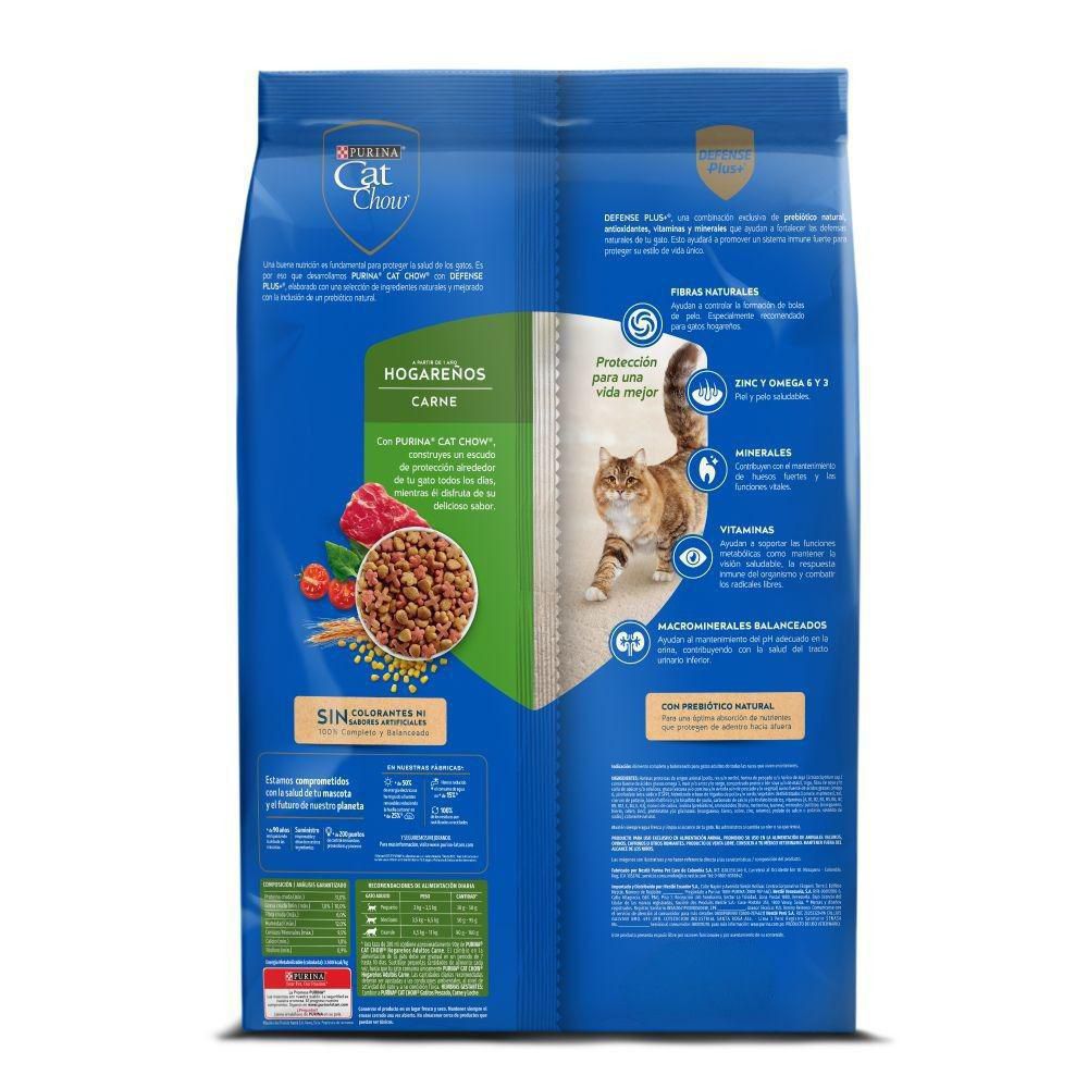 Comida para gatos PURINA CAT CHOW adultos hogareños (1500  gr) img #2