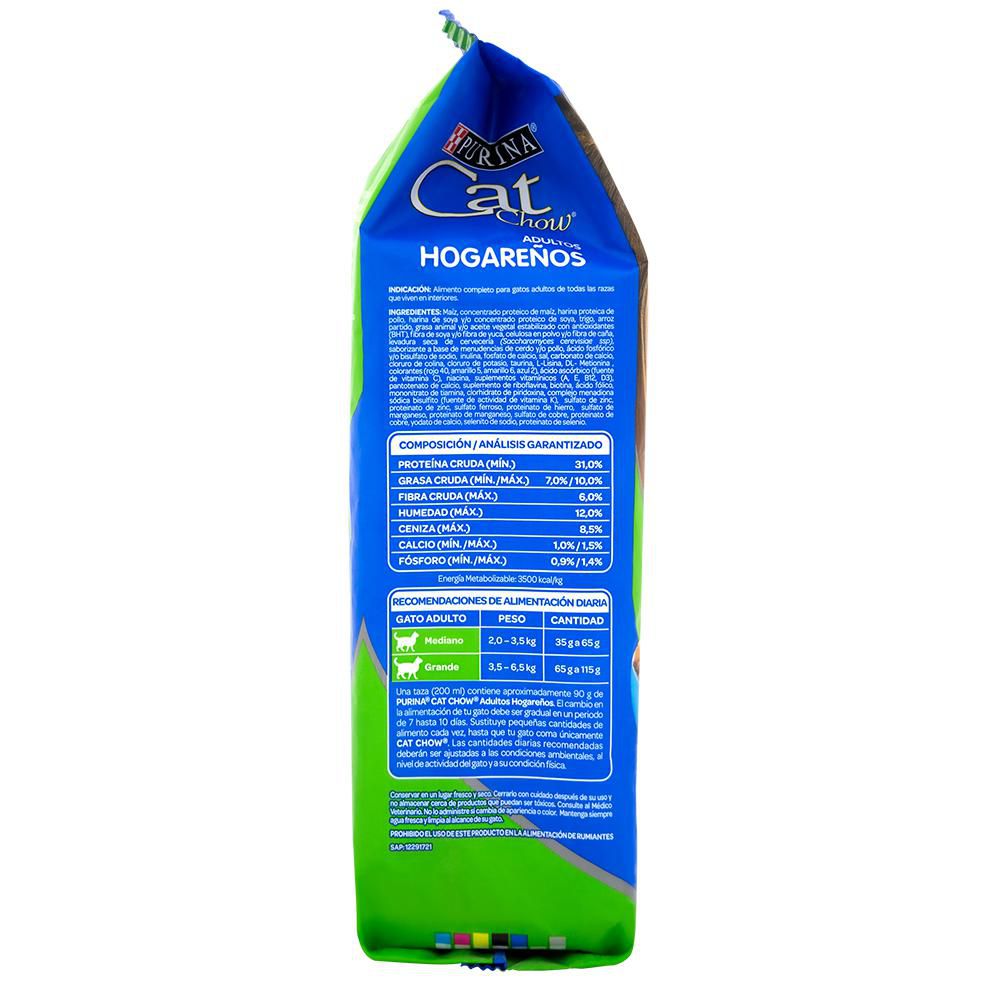 Comida para gatos PURINA CAT CHOW adultos hogareños (1500  gr) img #9