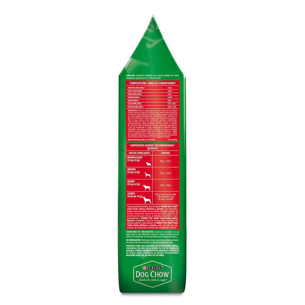 Comida para perros PURINA DOG CHOW adulto medianos y grandes (4000  gr) img #9