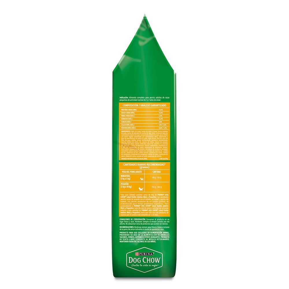 Adulto PURINA DOG CHOW Razas Pequeñas (1000  gr) img #9