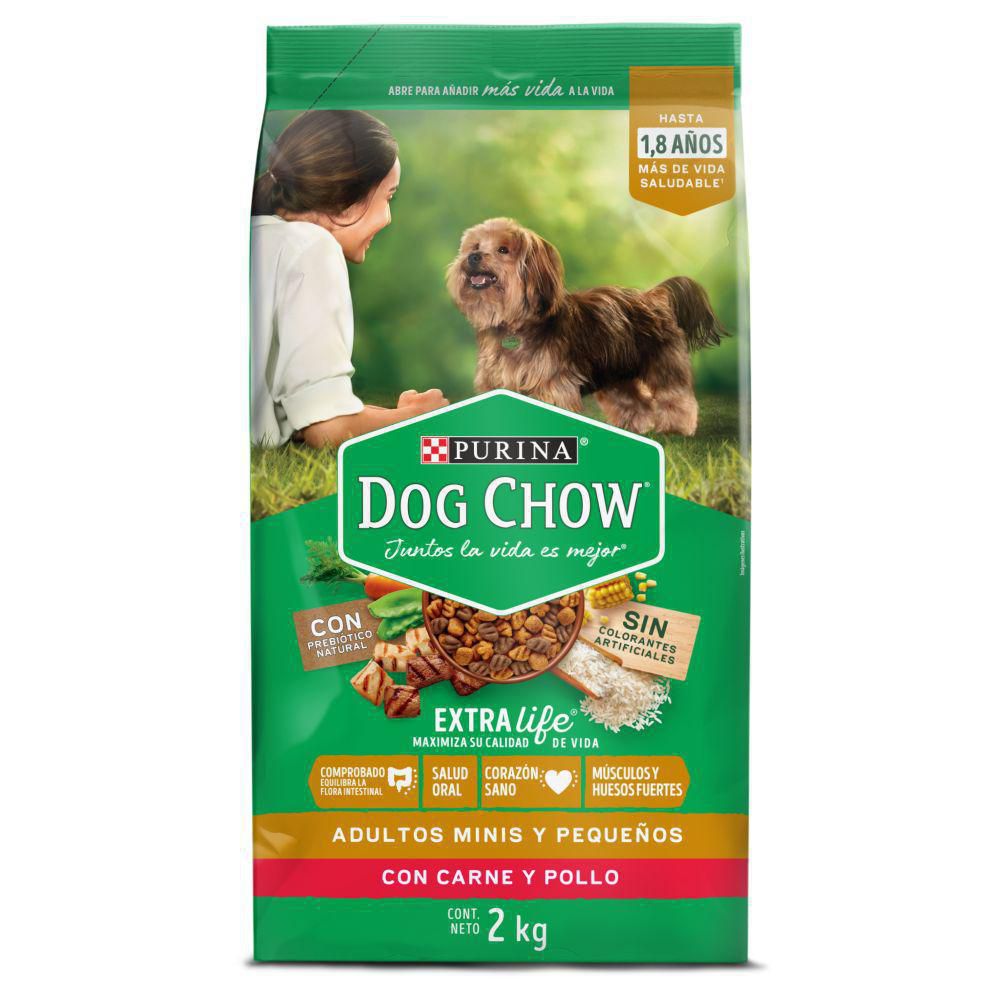Comida para perros PURINA DOG CHOW cachorros medianos y grandes (2000  gr) img #1