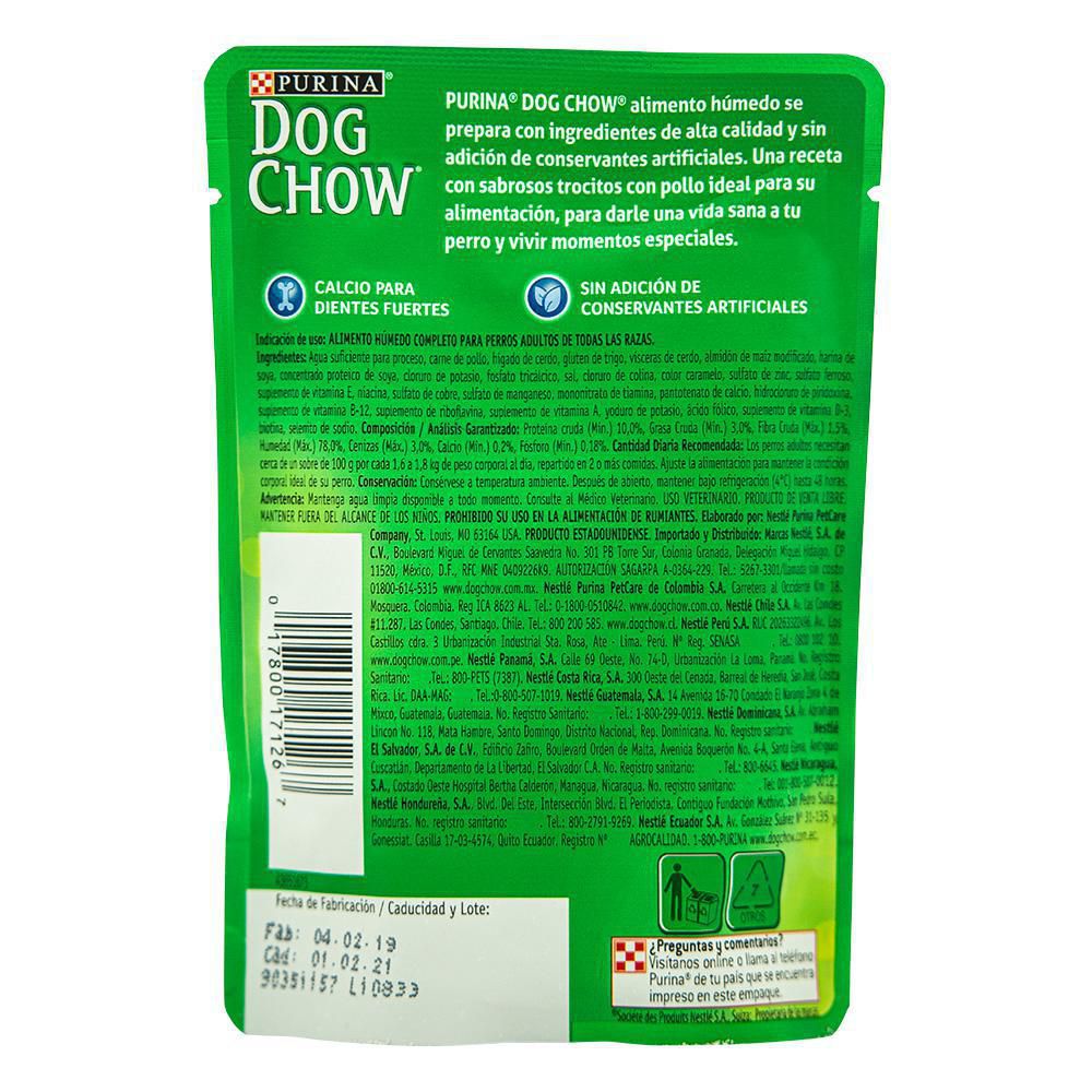Alimento perro PURINA DOG CHOW  (100  gr) img #2