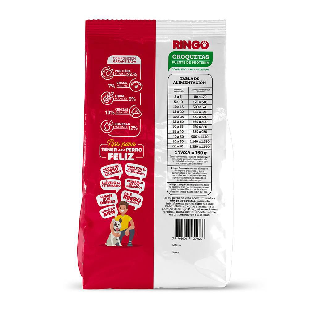 Alimento Perro RINGO  (2000  gr) img #2