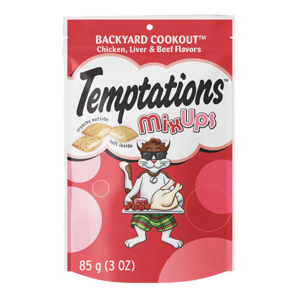 Snack para gatos TEMPTATIONS crujiente (85  gr) img #1