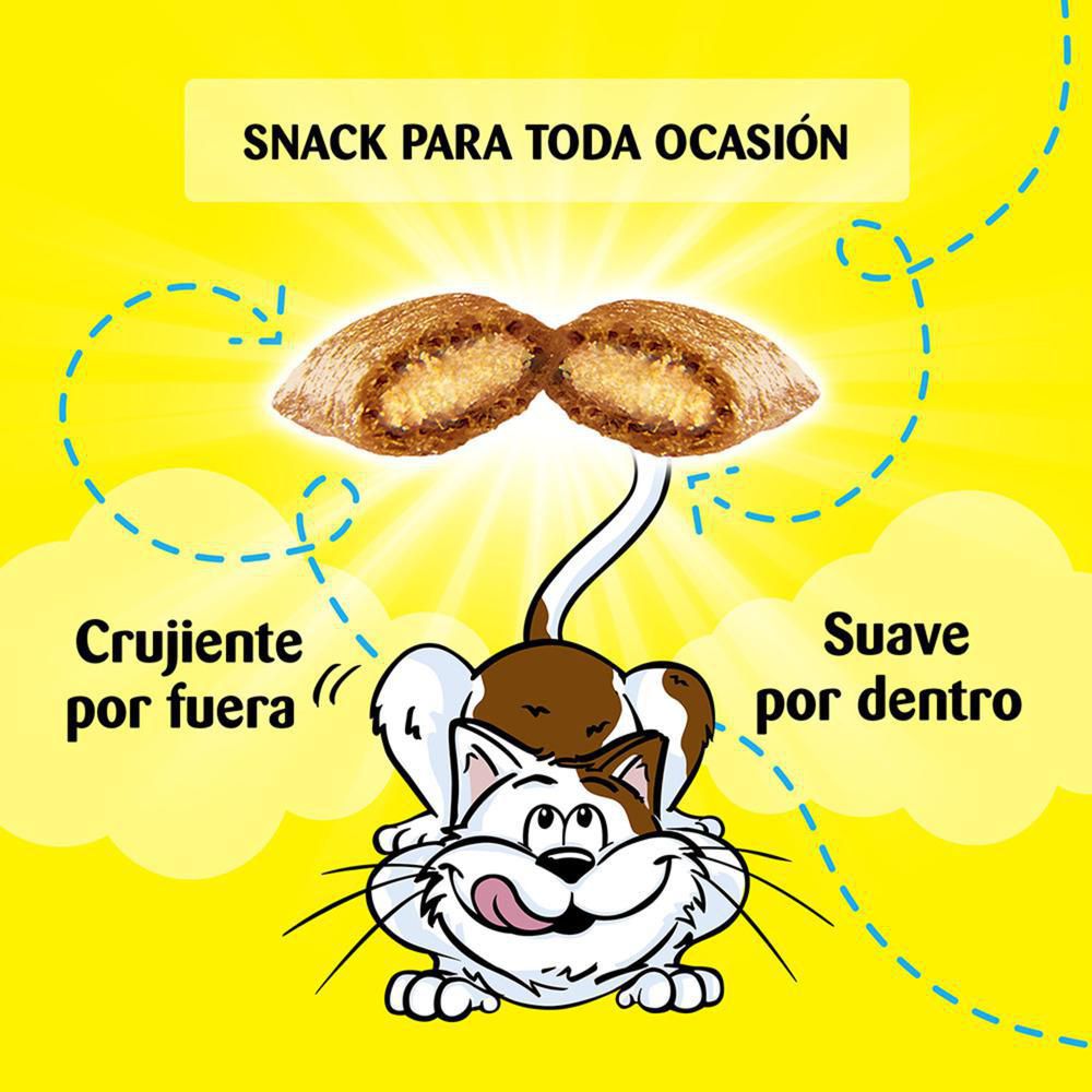 Snack para gatos TEMPTATIONS crujiente (85  gr) img #3